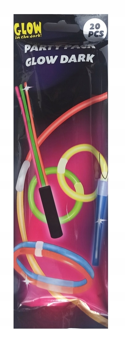 

Świecący Zestaw Światło Chemiczne Neon 20 szt