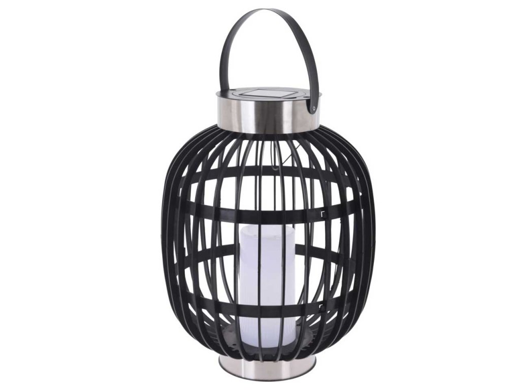 Led lampáš s solárnou batériou, Ø 35 x 44,5 cm