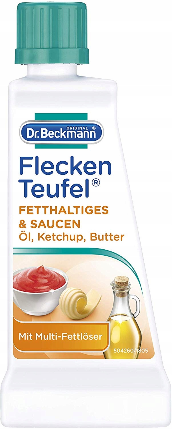

Dr. Beckmann, odplamiacz do plam z tłuszczów, 50ml