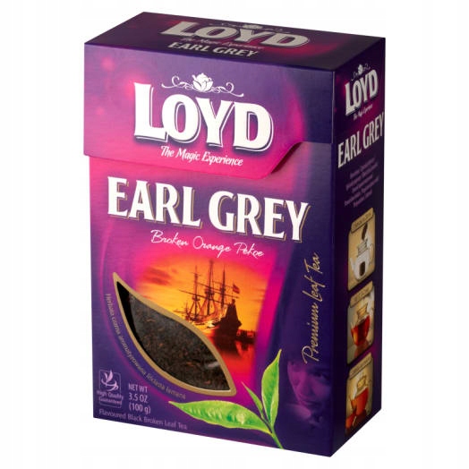 Levně Loyd Tea Čaj Earl Grey černý aromatizovaný listový