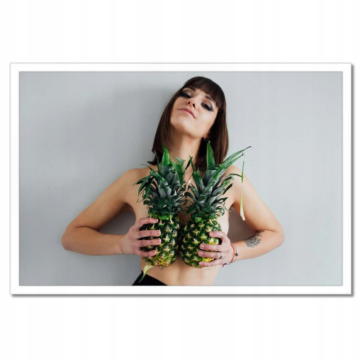 Plakáty v rámu 60x40 Mám chuť na ananas