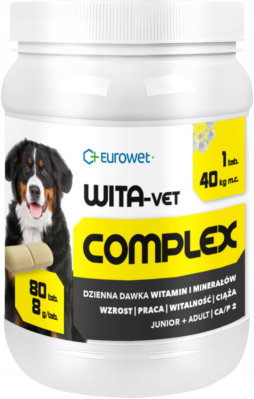 Wita-vet Complex 8 g 80 tab.