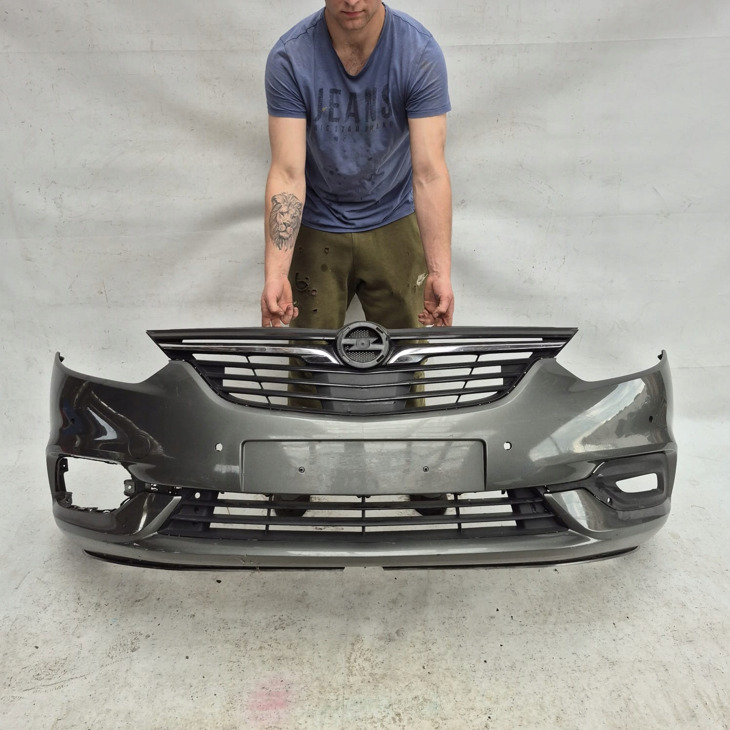 OPEL ZAFIRA C TOURER LIFT 16-19 bumper front front PDC