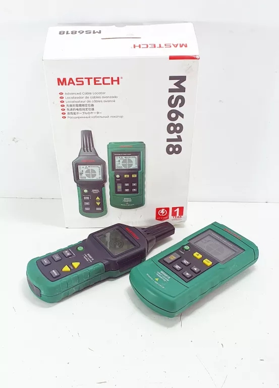 MS6818 Mastech Profesjonalny Lokalizator Kabli 12-400V (ac/dc) i Rur