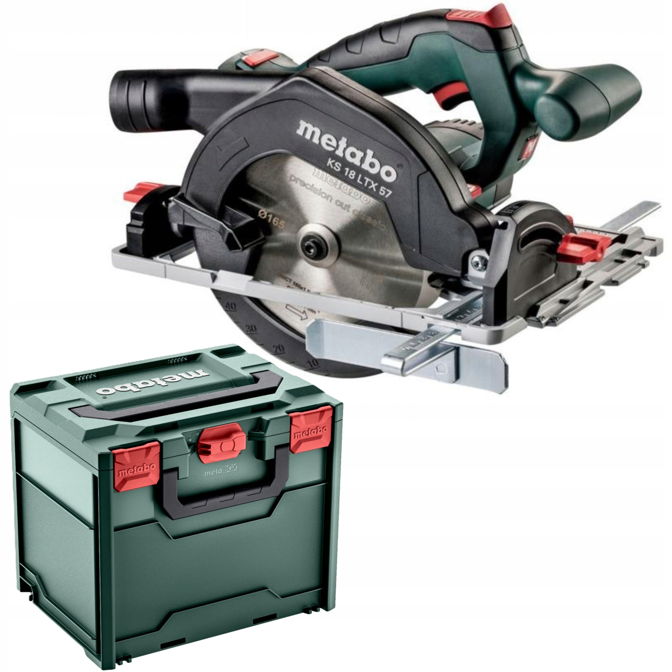 Pilarka tarczowa akumulatorowa Metabo Ks 18 Ltx 57 18V metaBOX