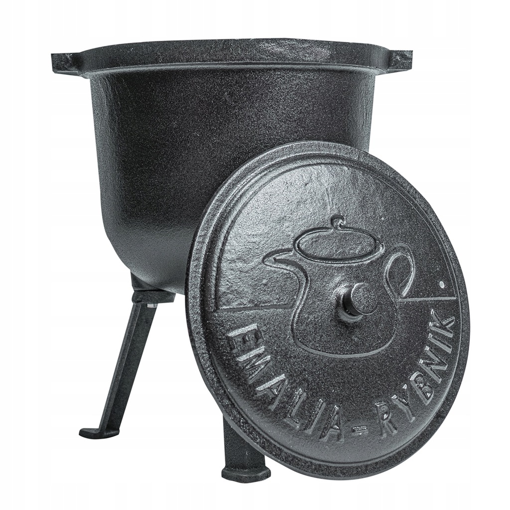 KOCIOŁEK STOJĄCY MYŚLIWSKI ŻELIWNY 10L NA OGNISKO Rodzaj stojący