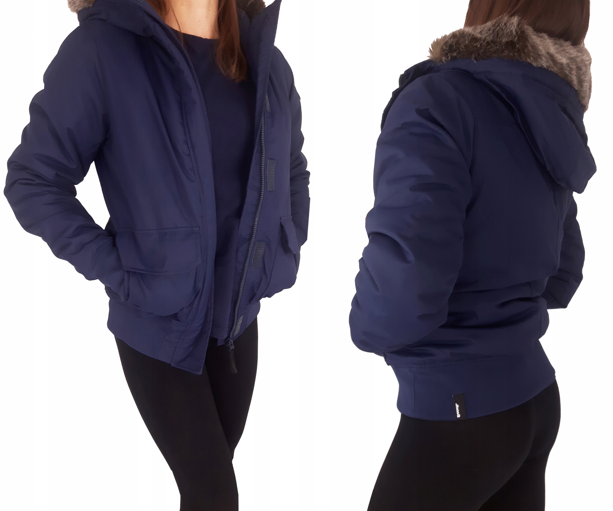 

Bench zimowa Kurtka Bomberka z futerkiem Puch _ L