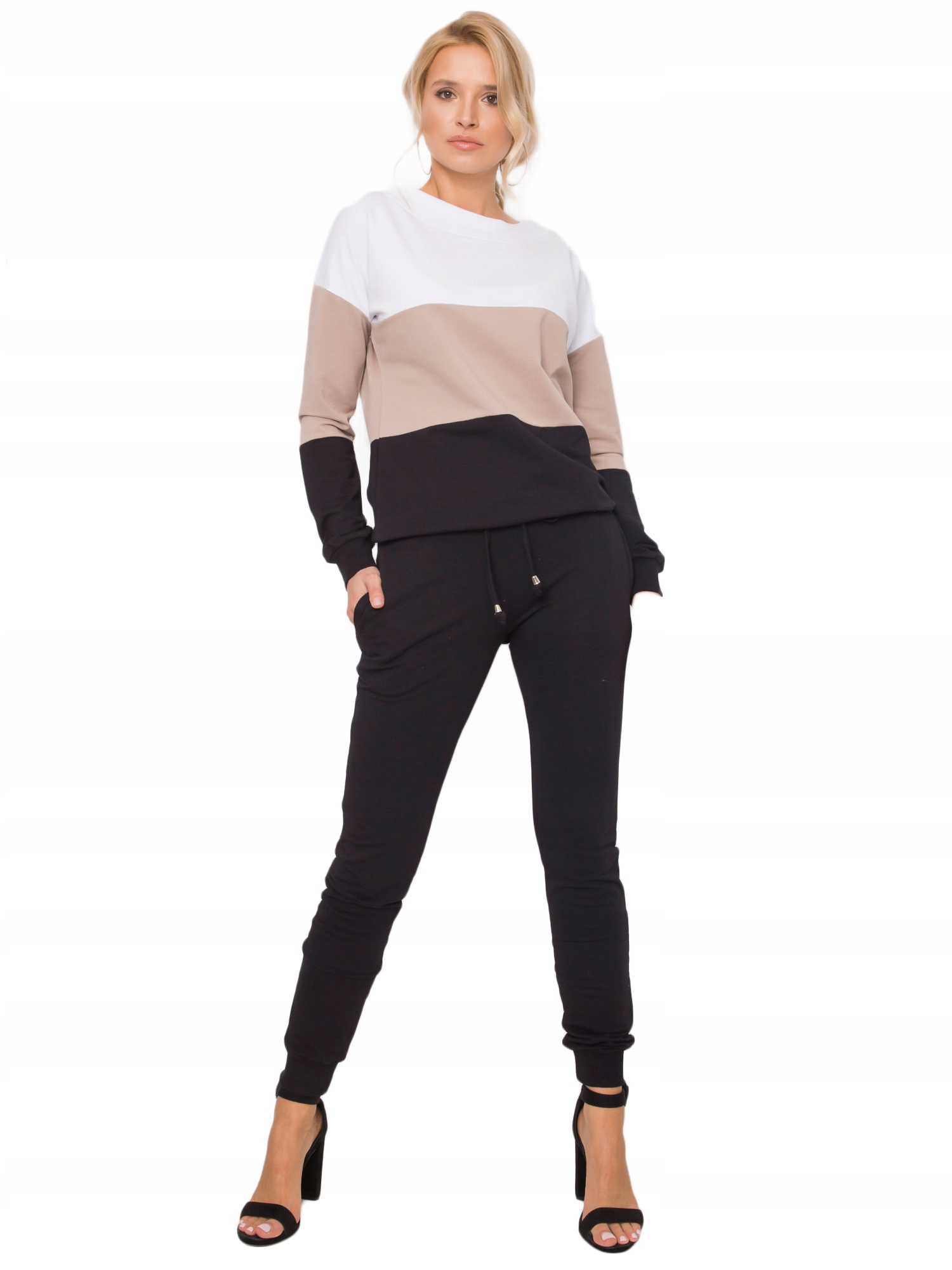 

Komplet Damski dresowy Bluza damska Spodnie - S