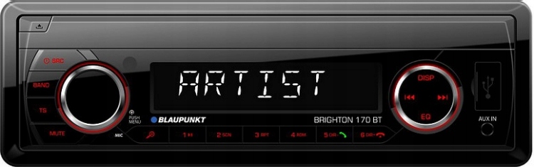 RADIO SAMOCHODOWE BLAUPUNKT BRIGHTON 170BT USB BT