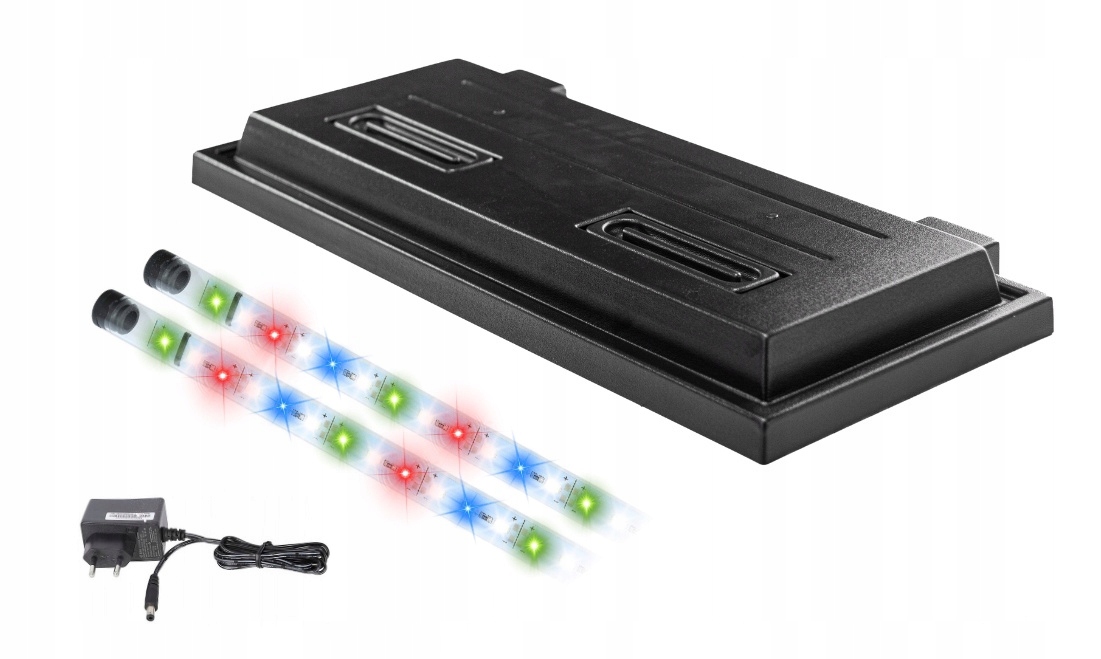 Levně Kryt do akvária 80x40 černý Led osvětlení Full Spectrum Zbcbnb