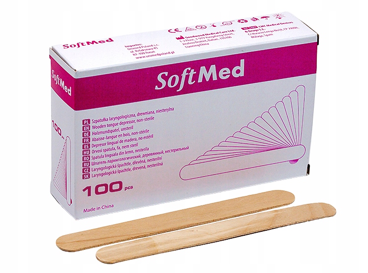

Szpatułki laryngologiczne 100 sztuk