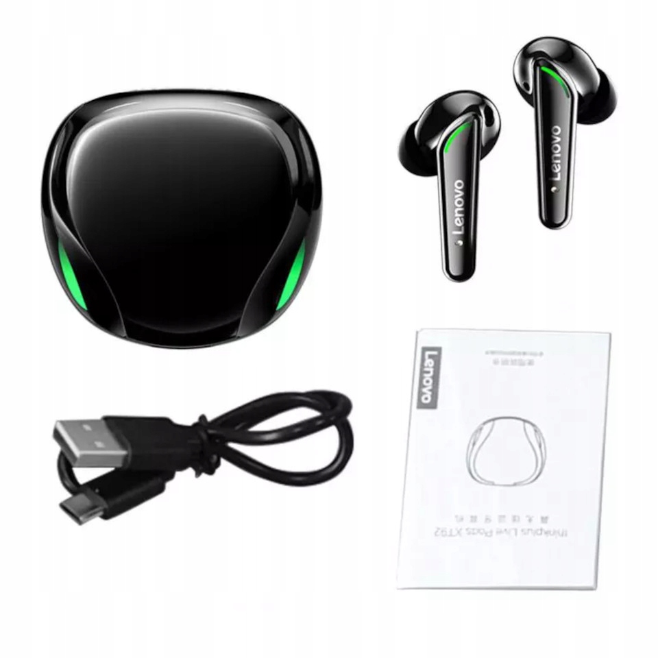 SŁUCHAWKI LENOVO XT 92 Z POWERBANKIEM Model AMT-XT92