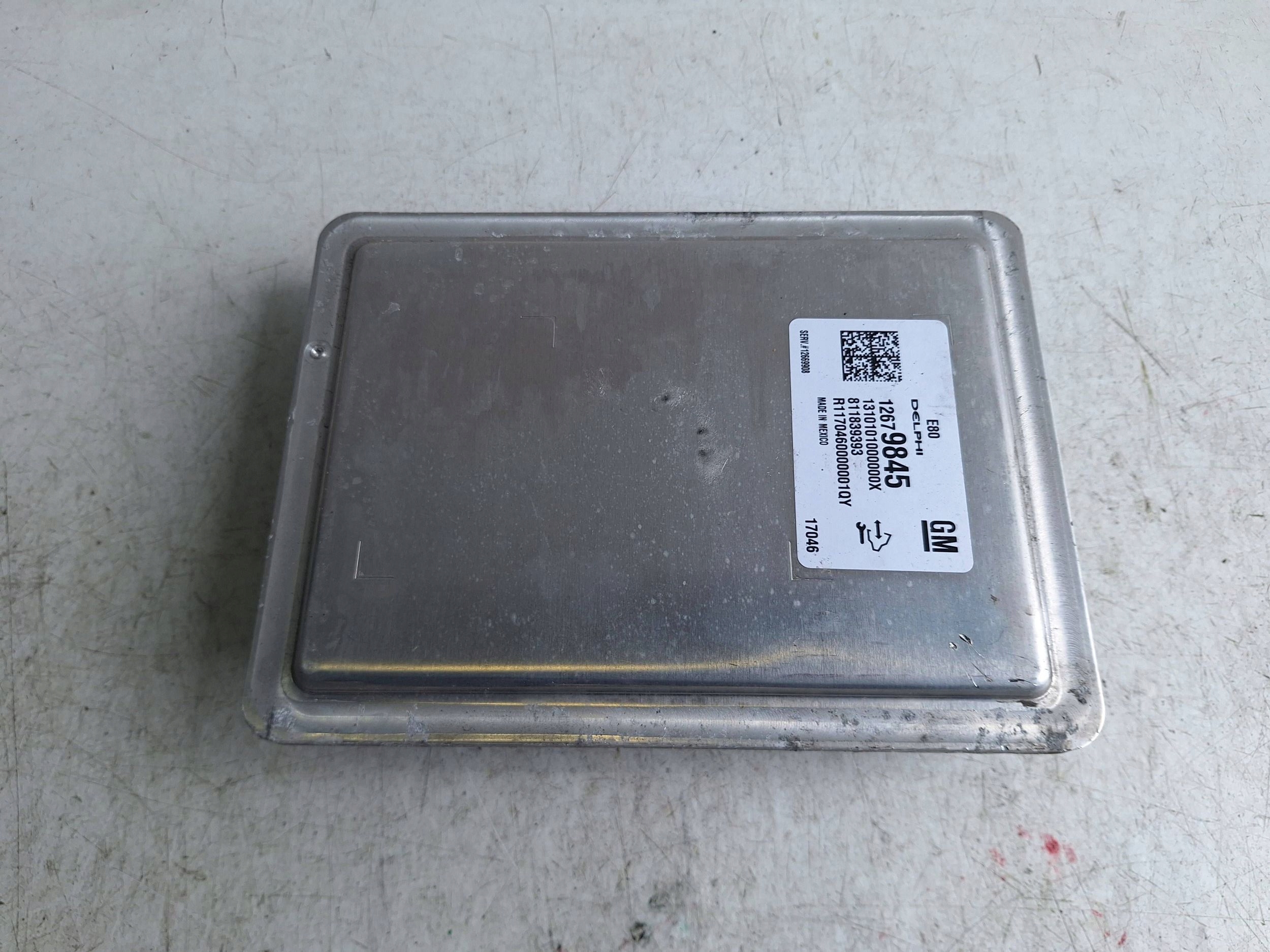 OPEL Computer Bedienteil DES MOTORS 12679845 DELPHI E80