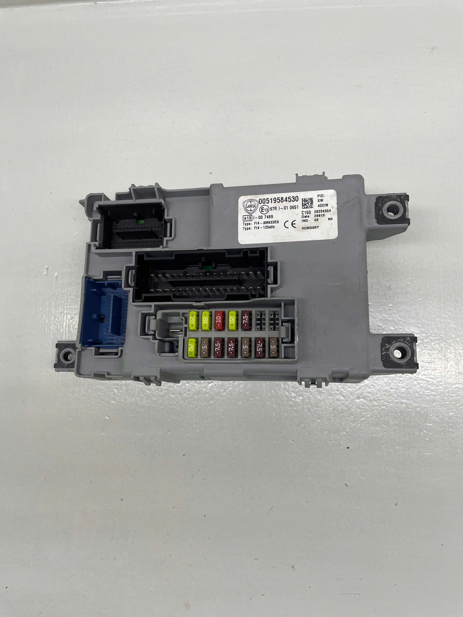 STEROWNIK MODUŁ BSI FIAT LANCIA 00519584530