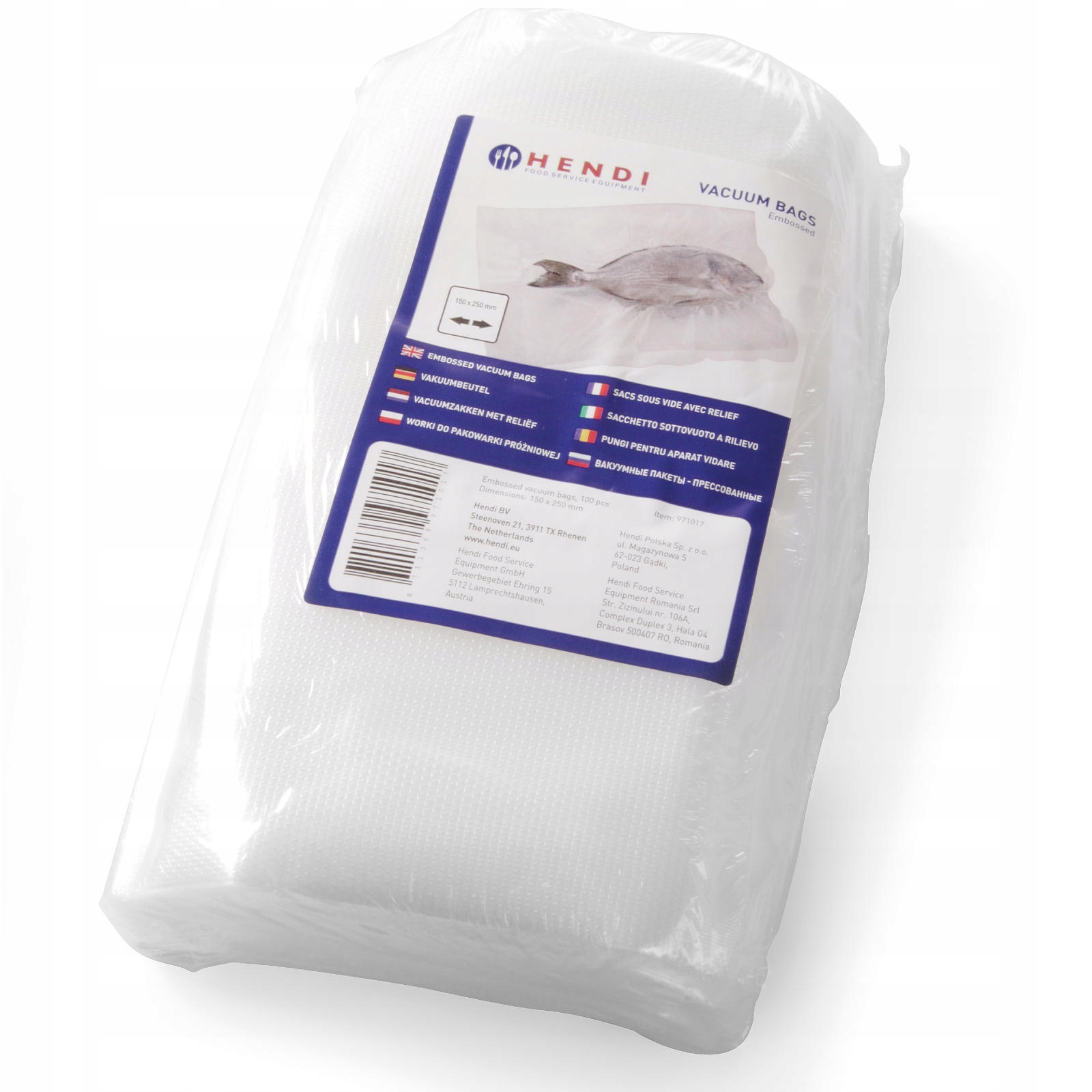 Moletované Sáčky Do Lištového Balicího Stroje 25X35 CM 100 Ks