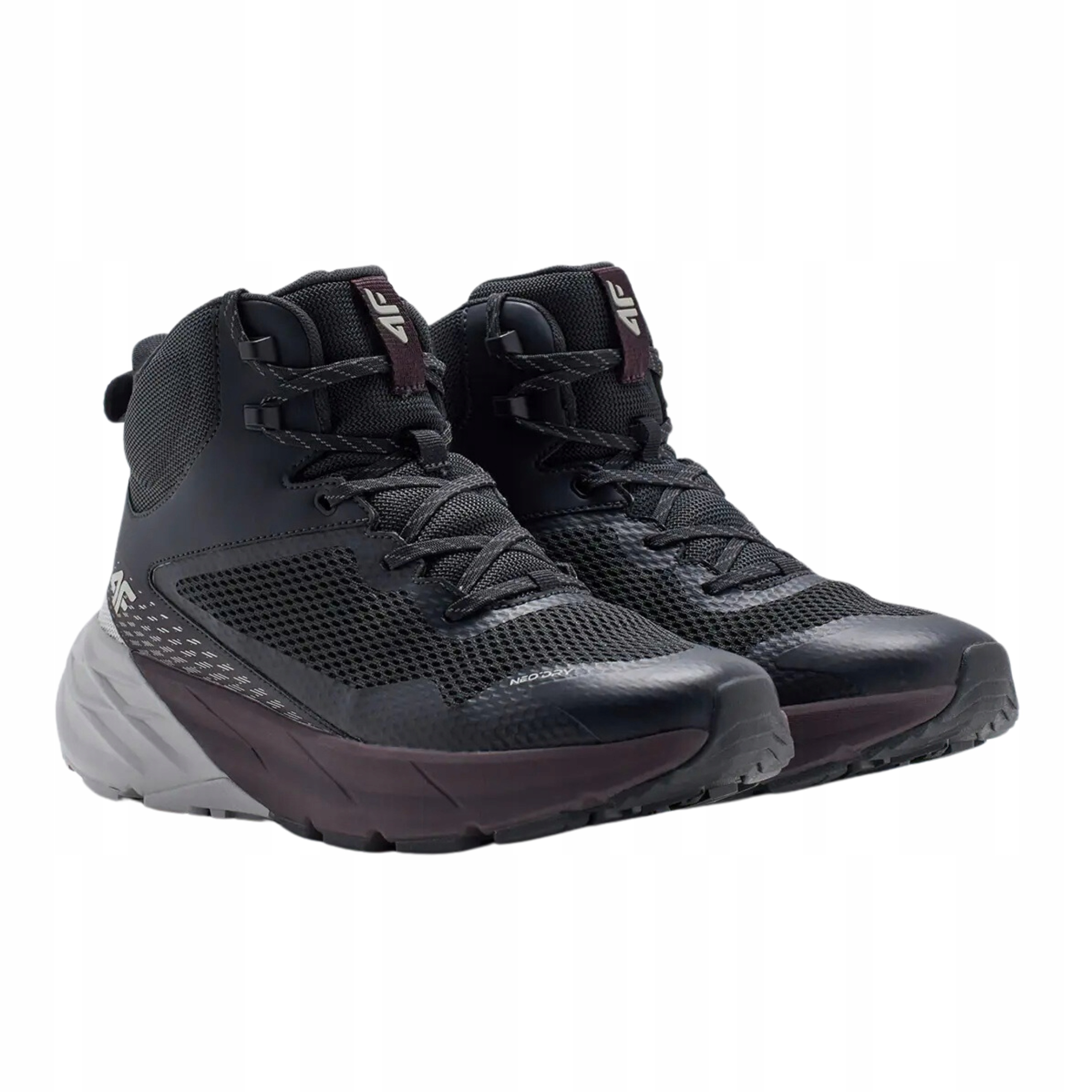 Pánské Trekové Boty 4F S Vysokou Membránou A Měkkou Vložkou, Tlumení Nárazů 40