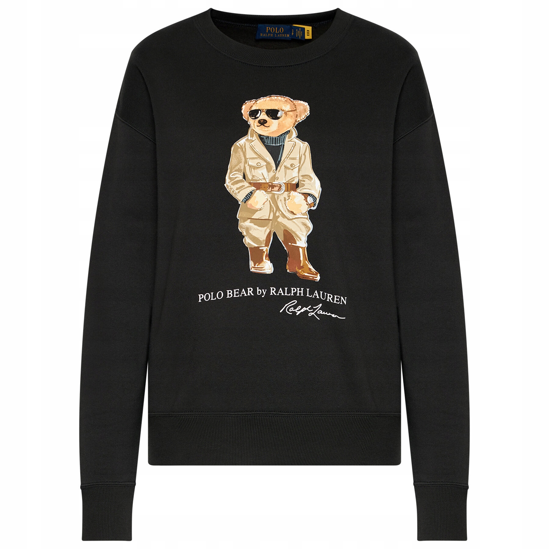 

Czarna Bluza Damska Dresowa Ralph Lauren Roz. M