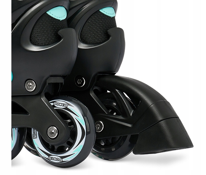 Роликові ковзани RAVEN Profession 3-в-1 регульовані чорні/м'ятні 31-35