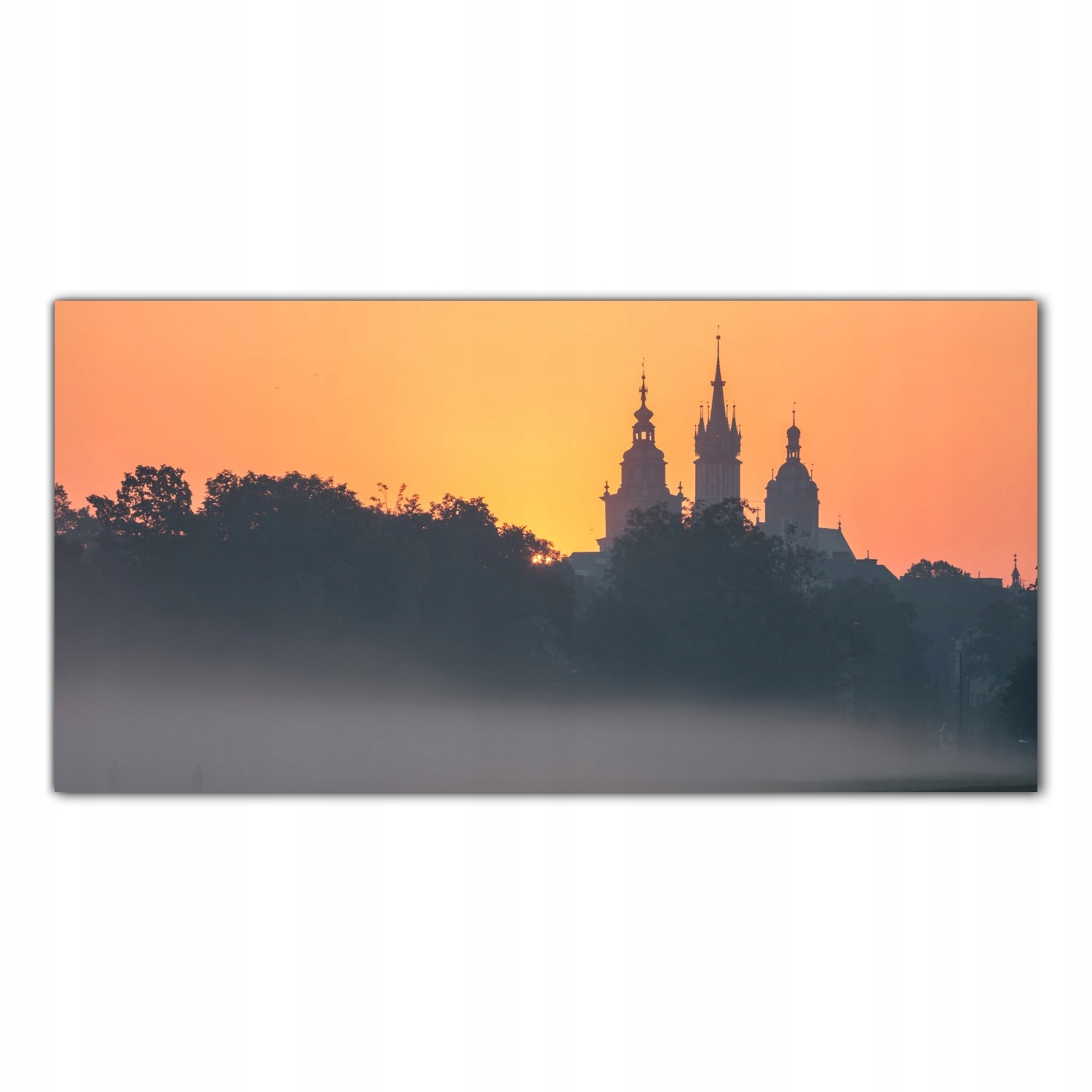 Kostel Krakov Město 120x60 Panel tvrzené sklo