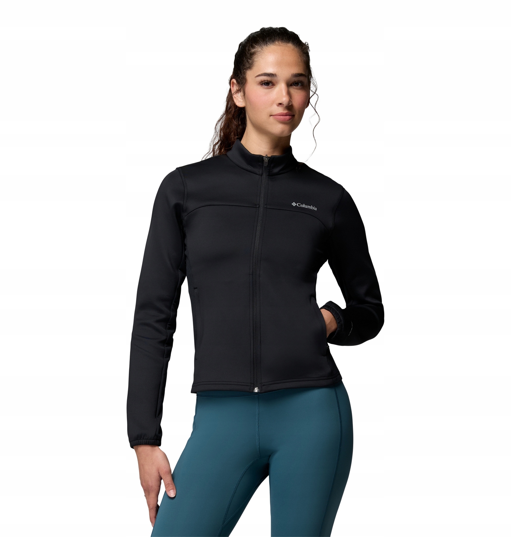 Mikina dámská Columbia Sloan Crest Spacer Fleece Fz černá 2155781010 vel L