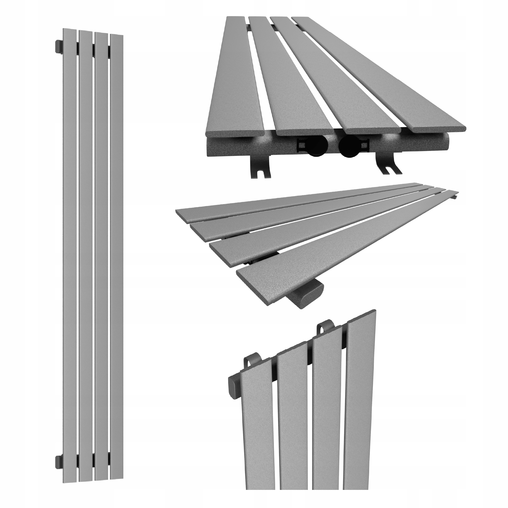 Dekorativní Radiátor Belloslim 120x30 Antracit