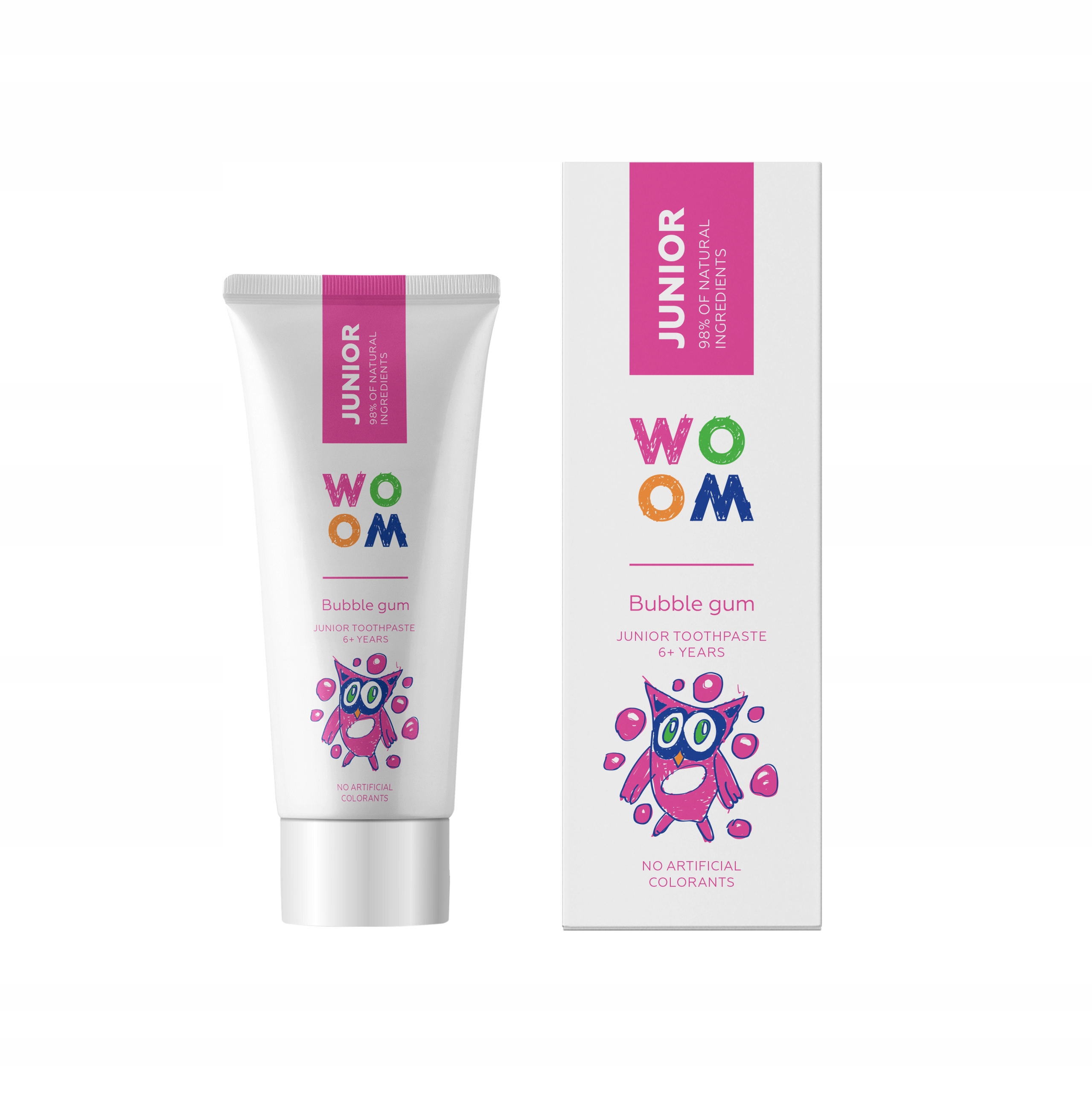 

Woom Junior naturalna pasta dla dzieci 6+ 50 ml