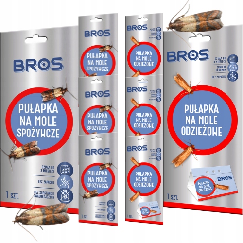

Pułapka na mole spożywcze i mole odzieżowe Bros
