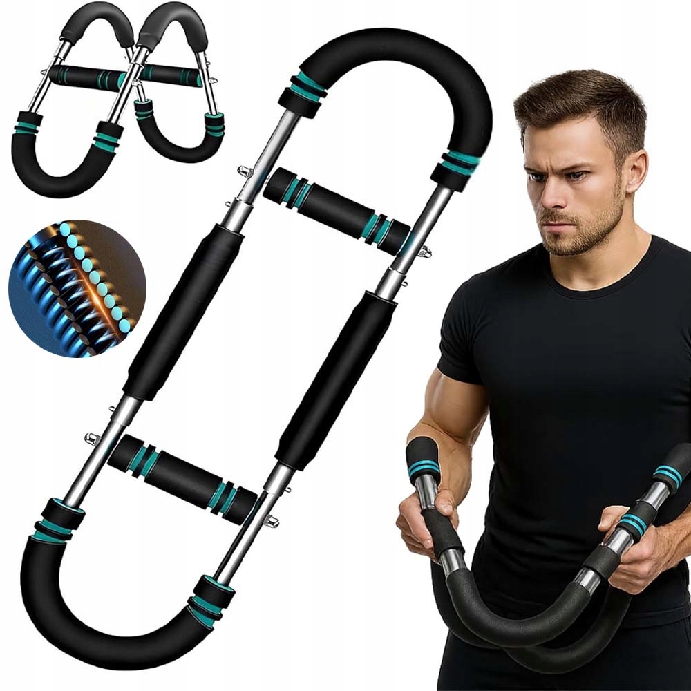 PRZYRZĄD DO ĆWICZEŃ RAMION EKSPANDER KLATKI PIERSIOWEJ PRZENOŚNY REGULOWANY