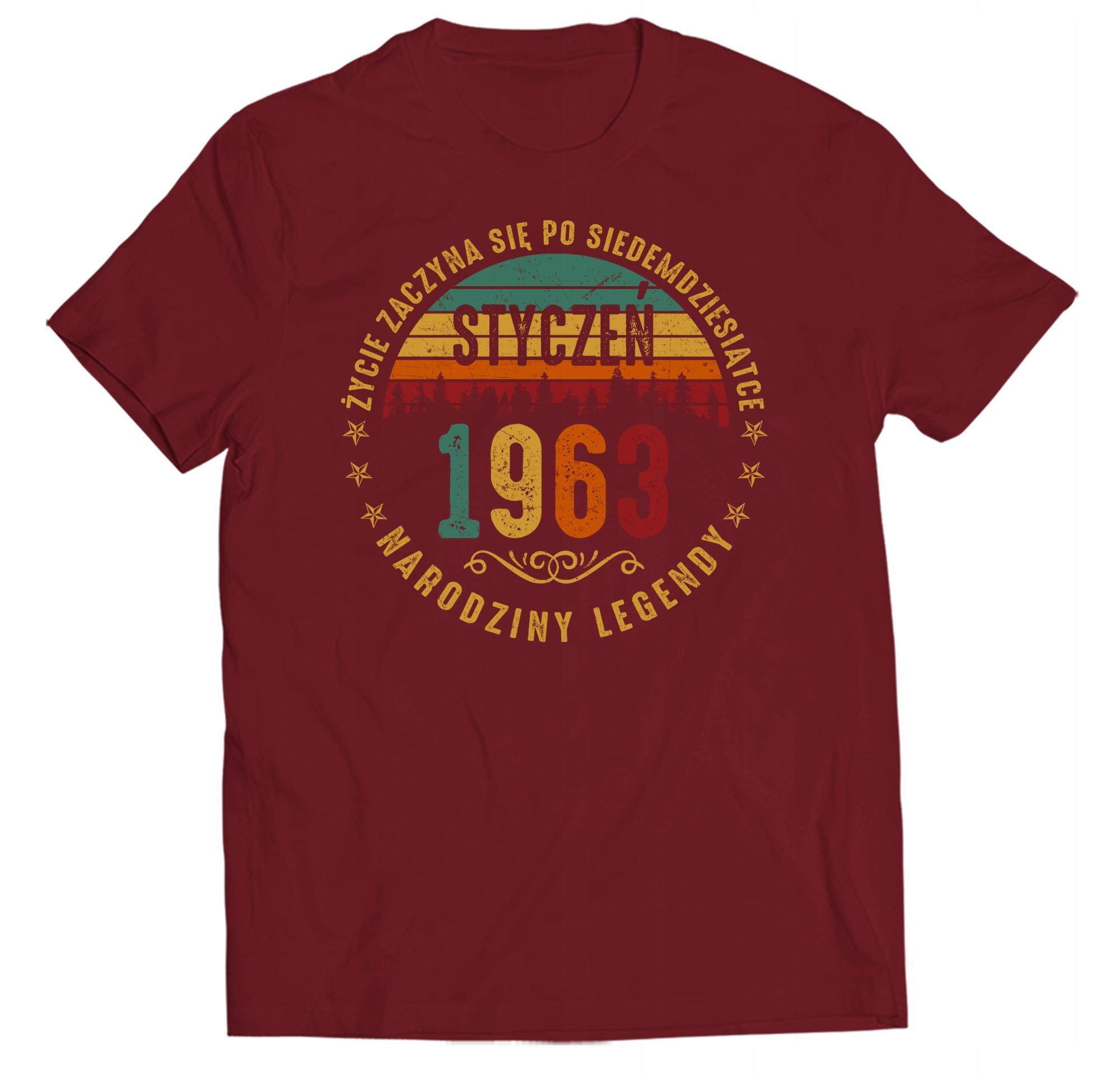 

Koszulka Narodziny Legendy Sunset Styczeń 1963 XXL