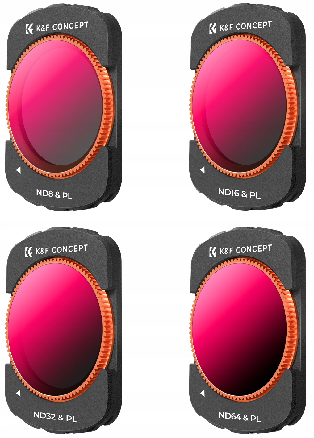 Sada filtrů pro Dji Osmo Pocket 3 Polar+nd 2v1 ND8 ND16 ND32 ND64 Sklo
