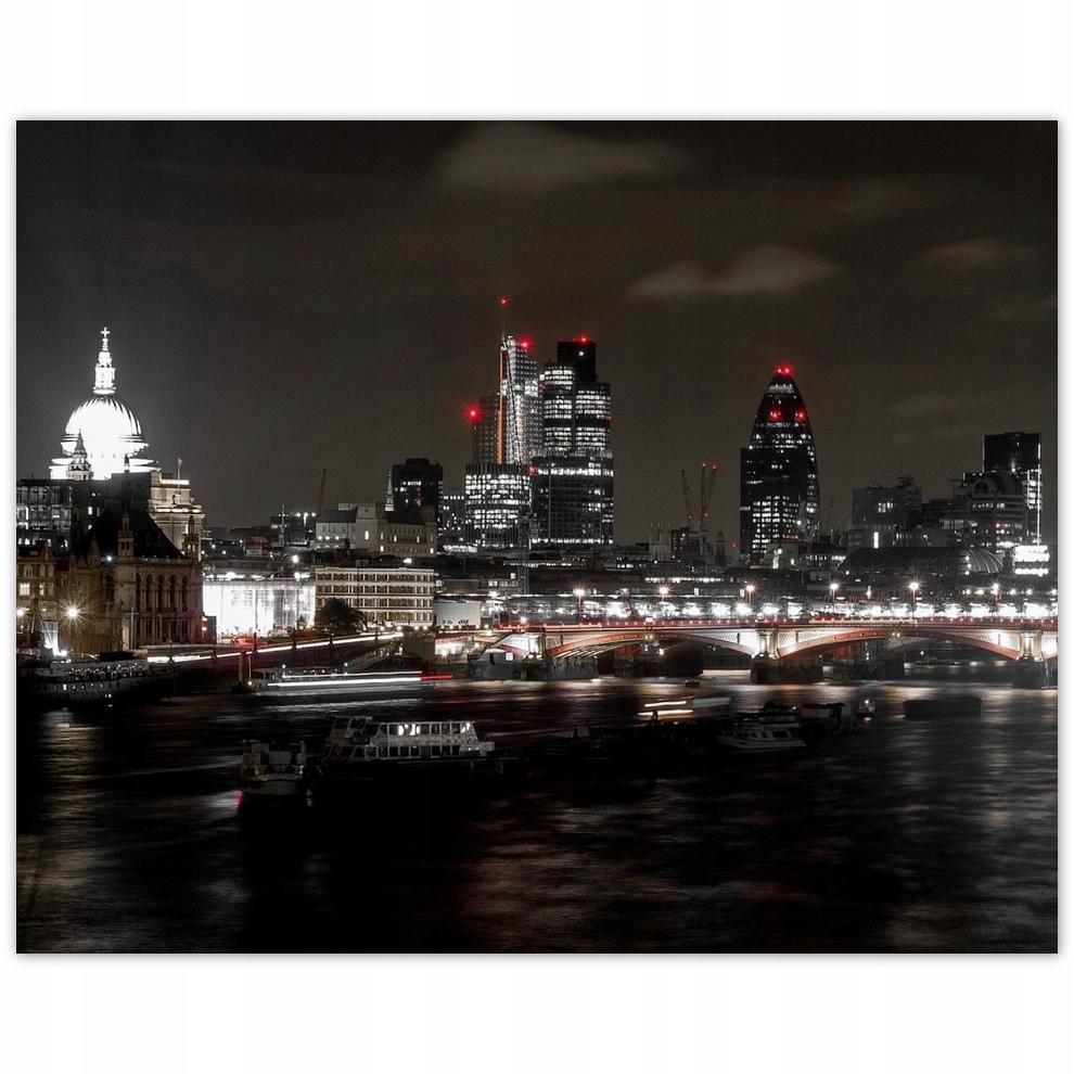 

Plakat 50x40 Nocny widok z Londynu
