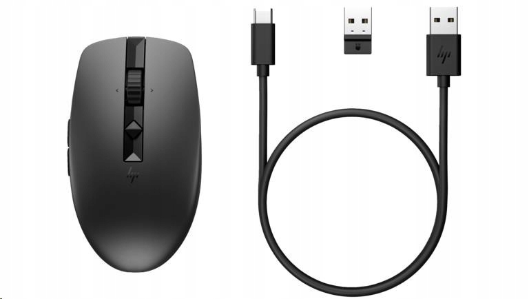Hp 710 Rechargeable Silent Mouse bezdrátová bluetooth myš 6E6F2AA#ABB