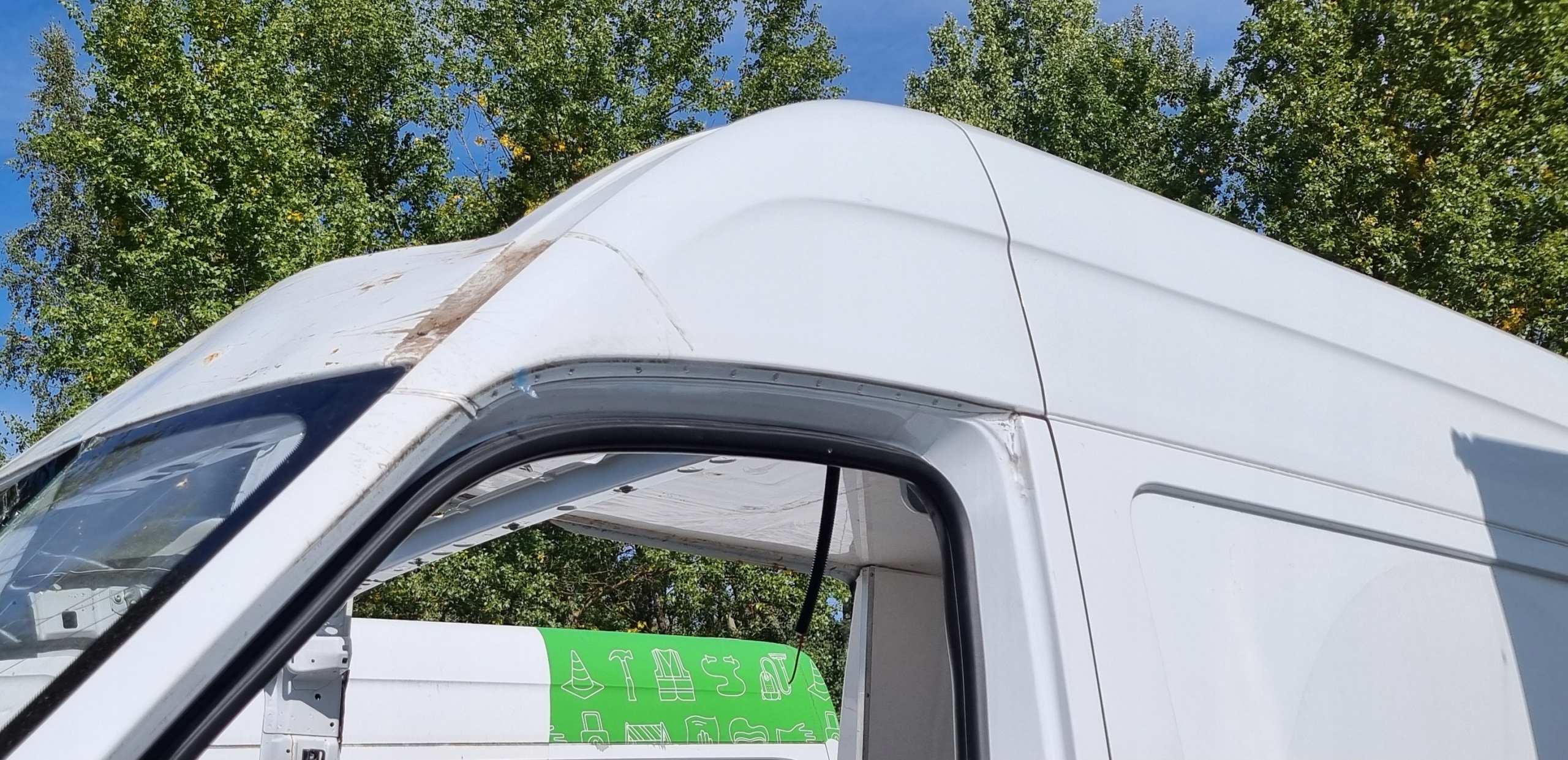 MERCEDES SPRINTER W910 W907 PANEL DACHU DASZEK OSŁONA A9106378101