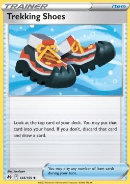 Pokemon Tcg Item Trekking Shoes (crz 145)