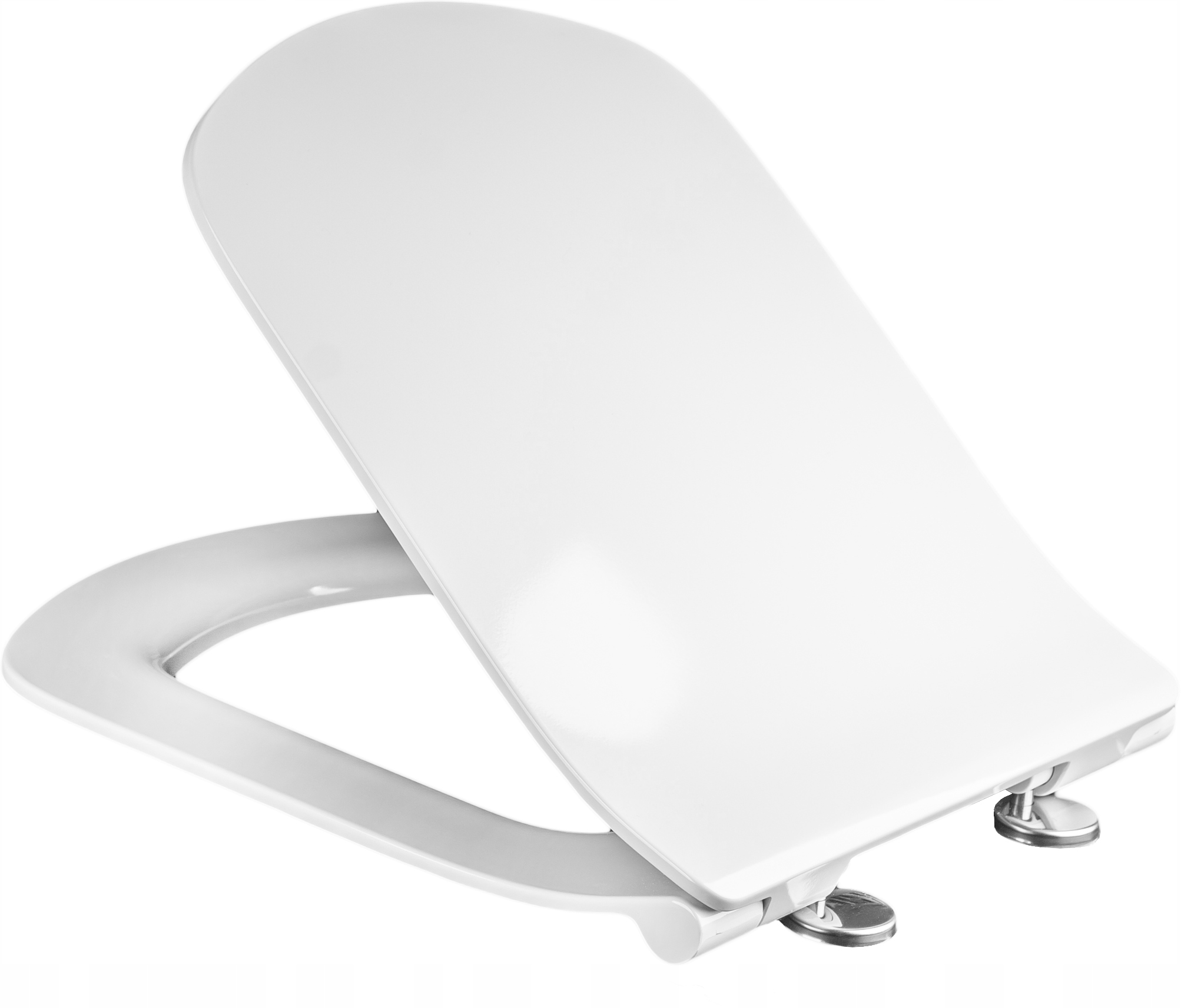 Wc sedátko slim pre Roca Dama Senso, voľne padajúce, duroplast, Tvrdé