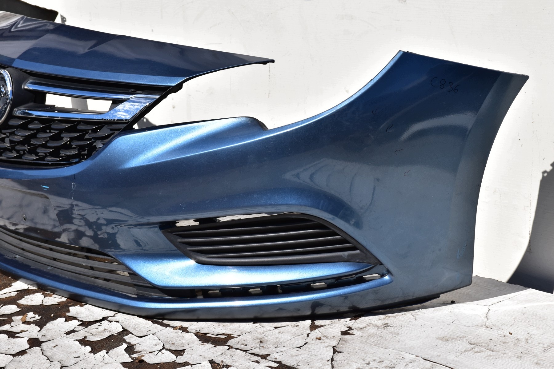 bumper front OPEL ASTRA K 2015-2019 Kod lakieru: 22S