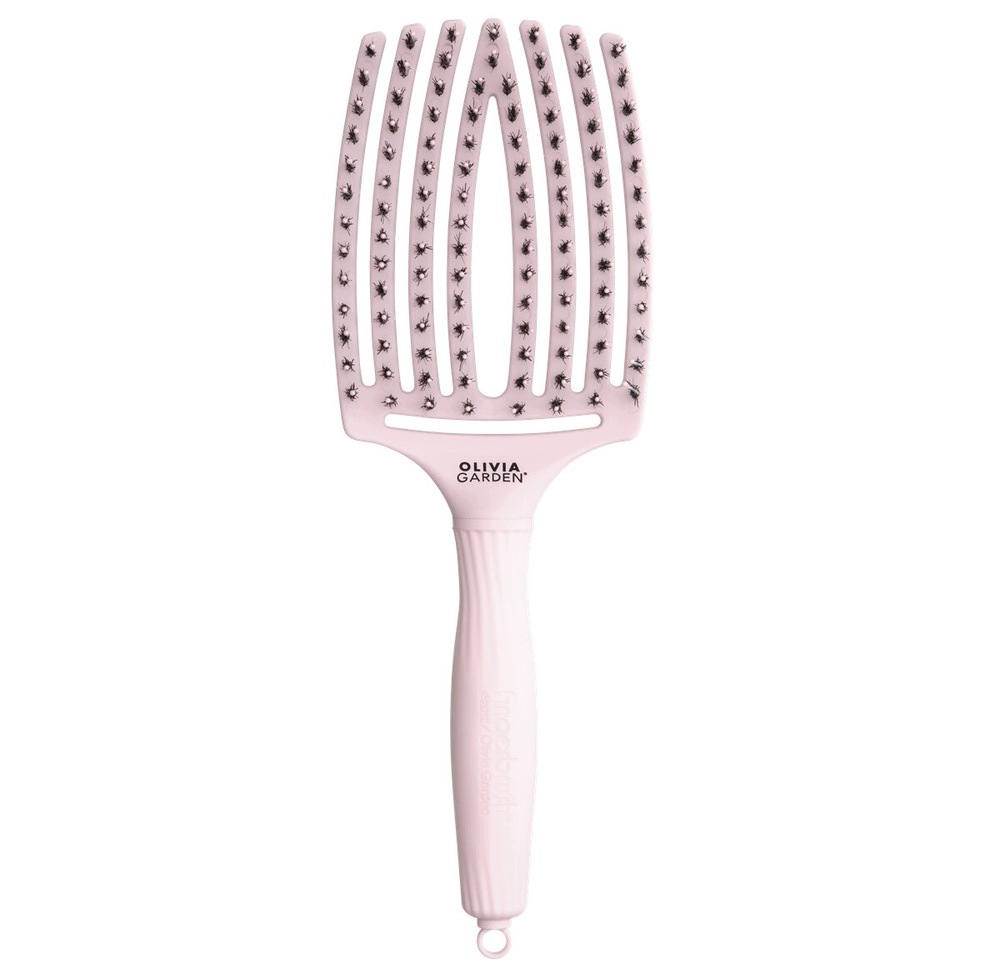 Szczotka do Rozczesywania Włosów Duża Olivia Garden Care Ionic Pink L