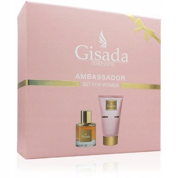 Gisada Ambassador Women Gift Set Edp 50 ml and Shower Gel 100 ml 50 ml