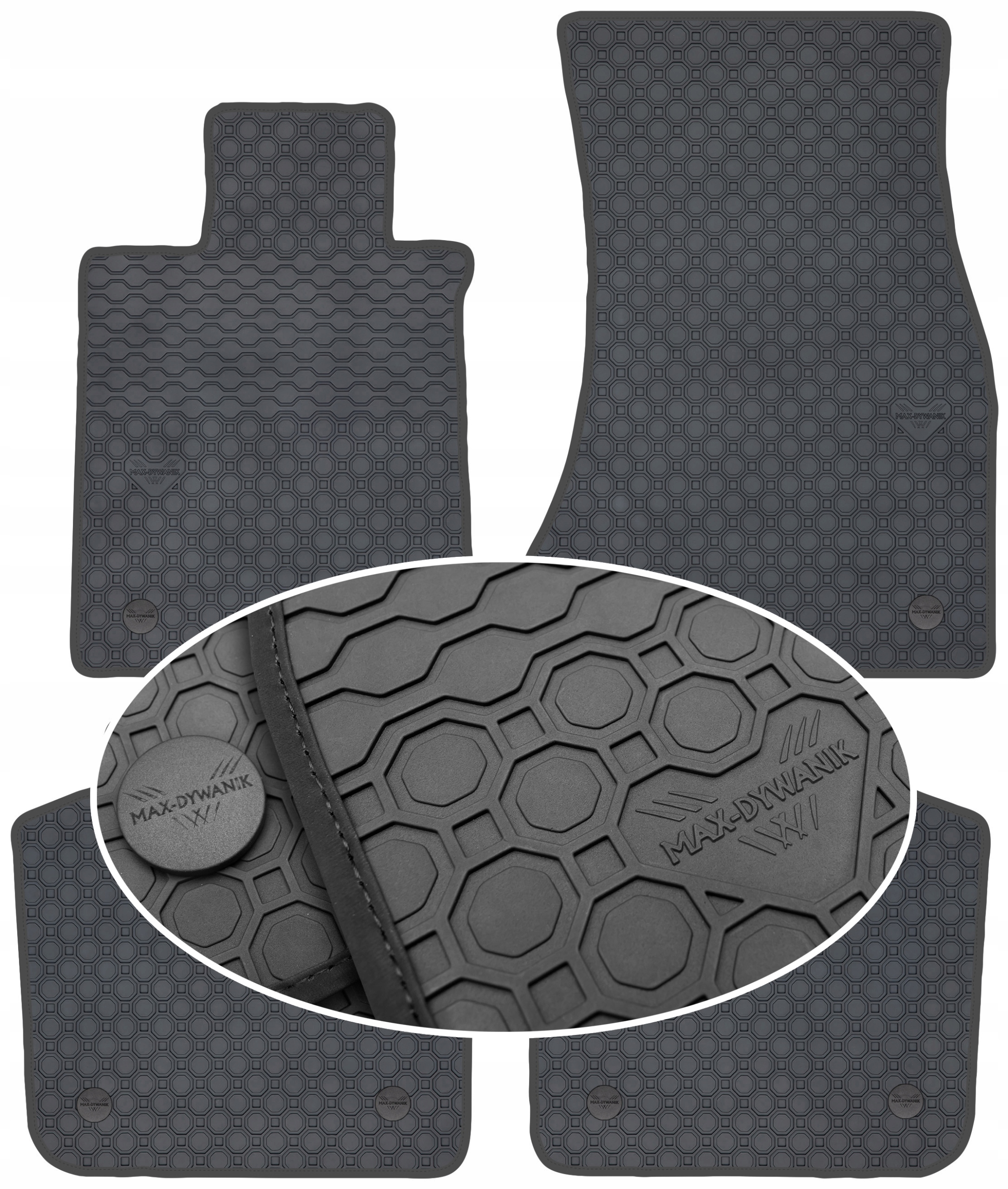 Bmw s7 G12 Long 2015 Koberce Čierne