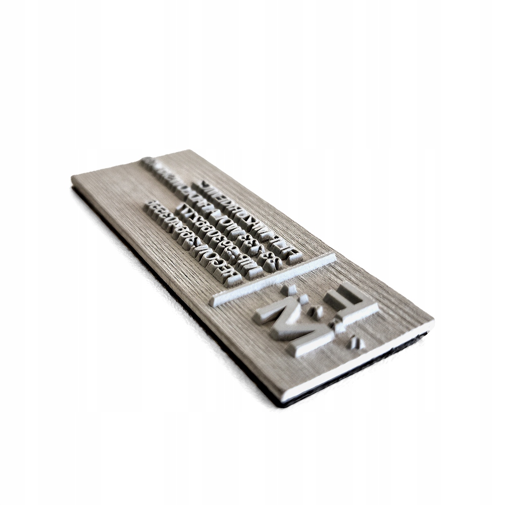 Gumka do pieczątek i stempli Colop, Trodat, Wagraf PREZCYZYJNA 100 x 25 mm