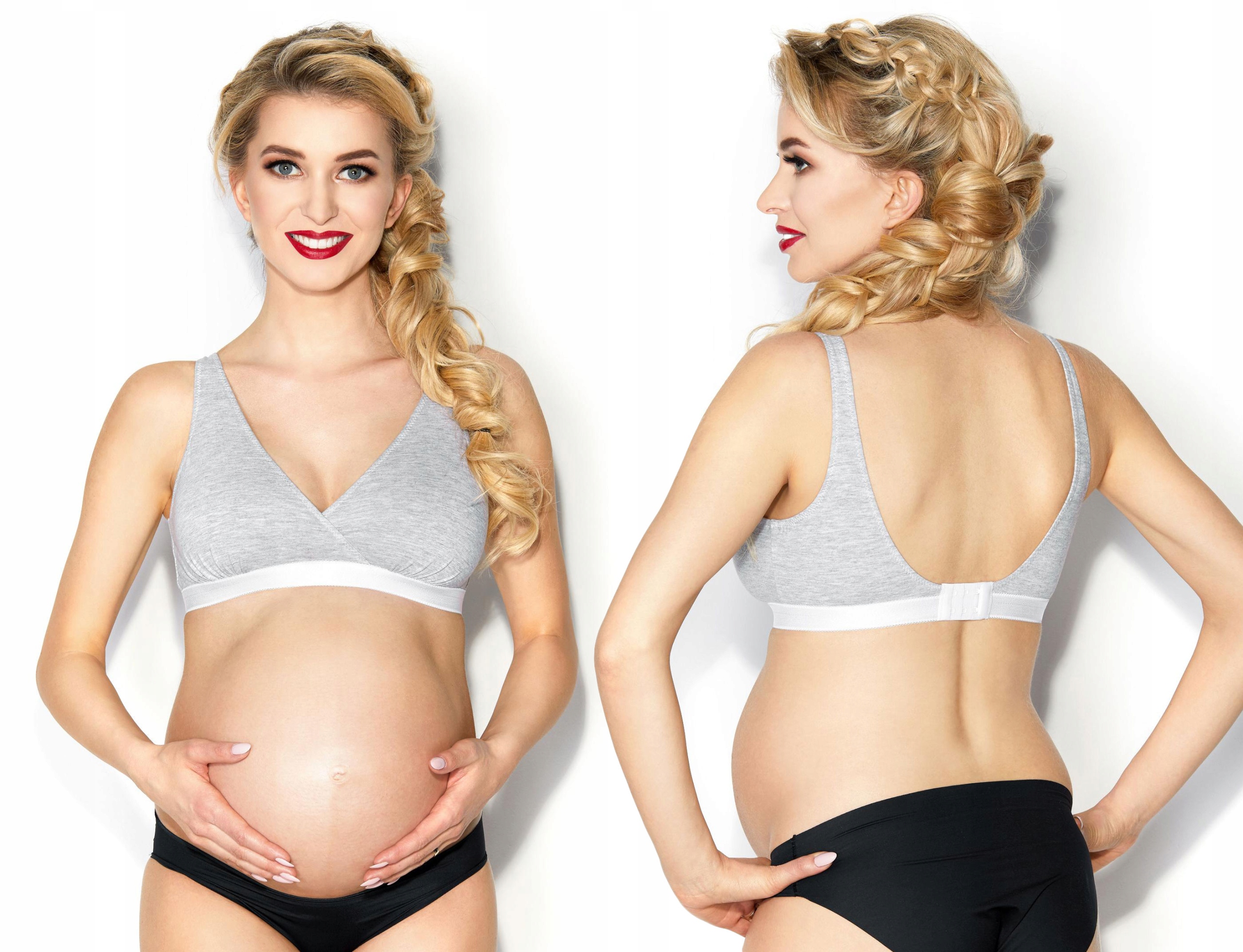 MITEX biustonosz do karmienia Lilly S szary