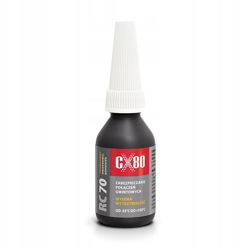 

Klej Rc 70 Silny I Trwały Do Śrub I Gwintów 10ml