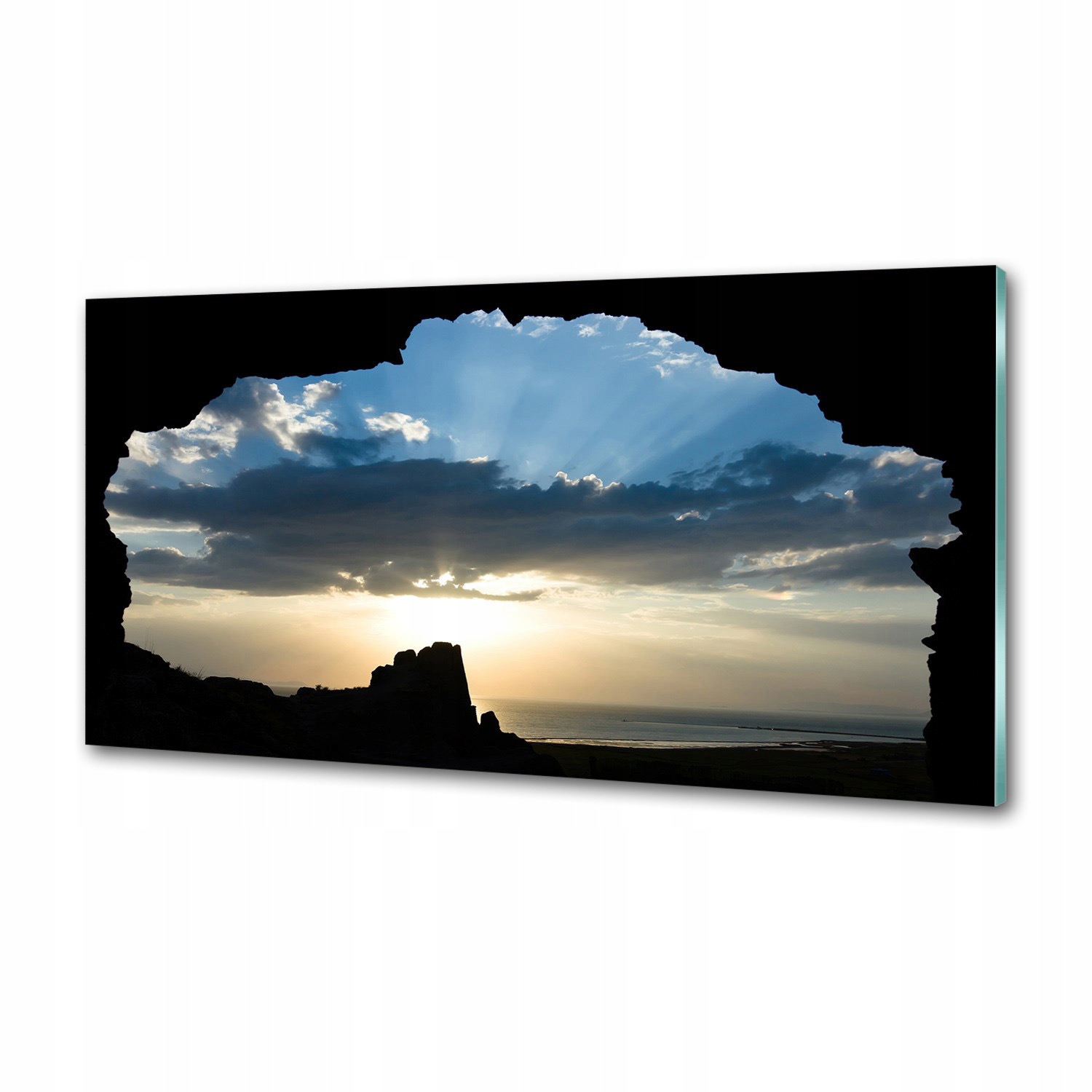 Panel do kuchyně Západ slunce 120x60 cm Lepidlo