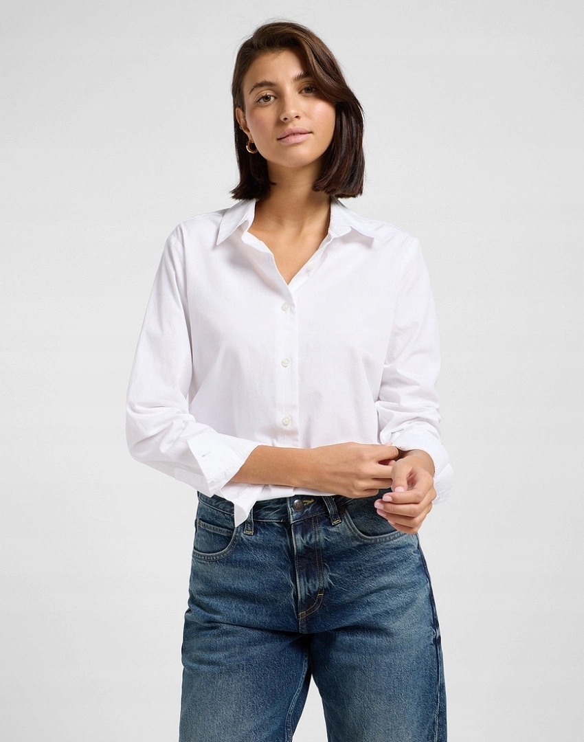 Dámská košile Lee Pocketless Shirt Bright White 112363427 Xs