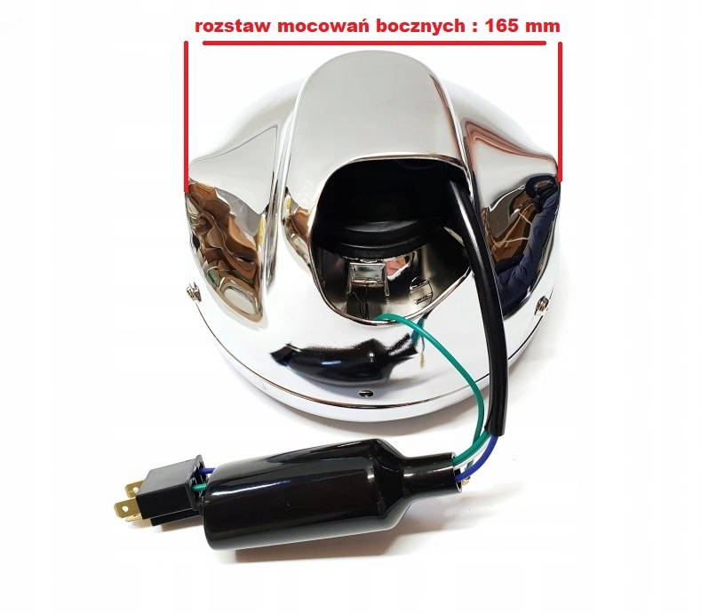 NOWA LAMPA REFLEKTOR HONDA VT 500 750 Producent inny
