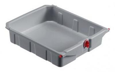 Levně Šuplík Šedá 10 L Se Zámkem