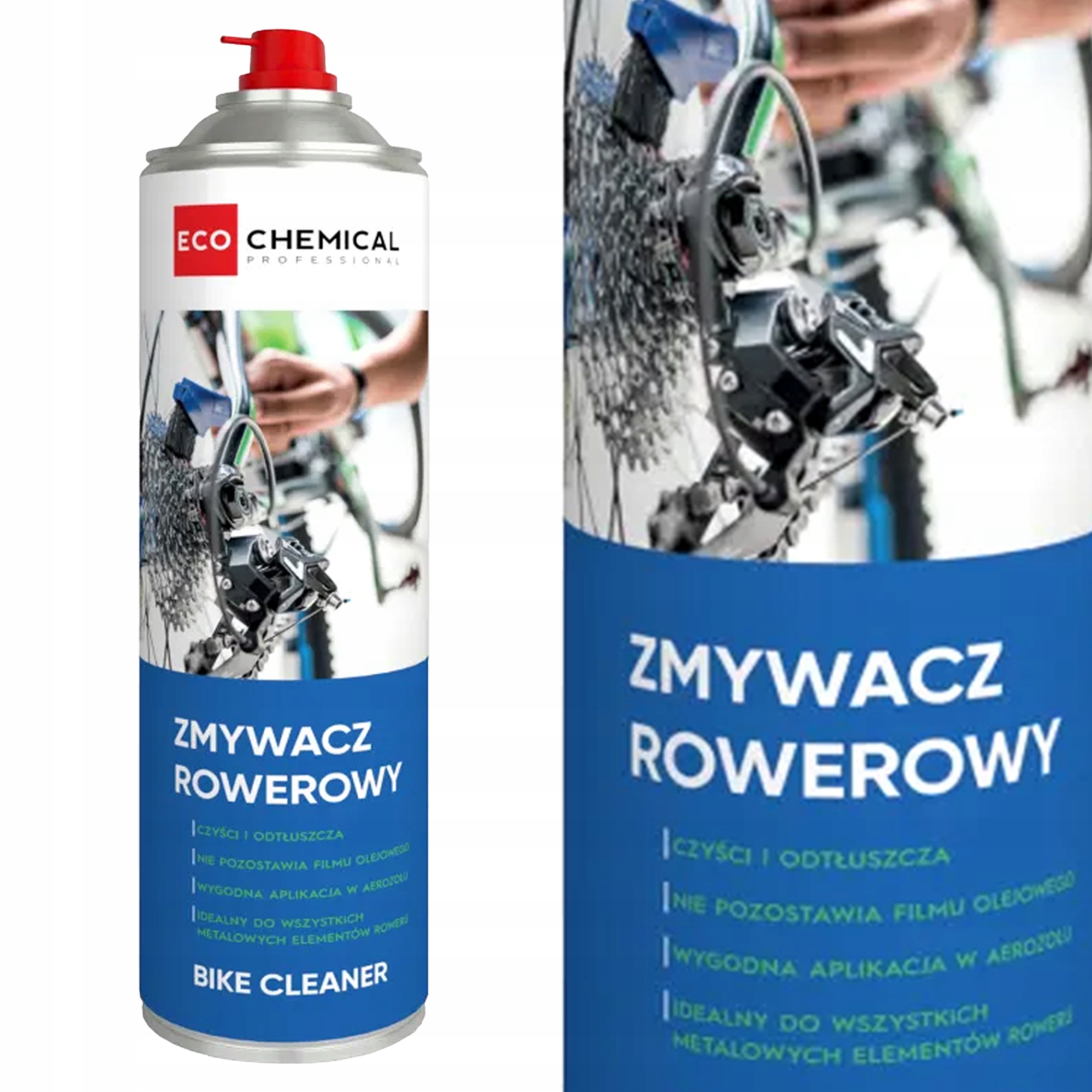 ZMYWACZ ROWEROWY DO CZYSZCZENIA KORONEK I HAMULCÓW ECOCHEMICAL ZESTAW 12SZT Stan opakowania oryginalne