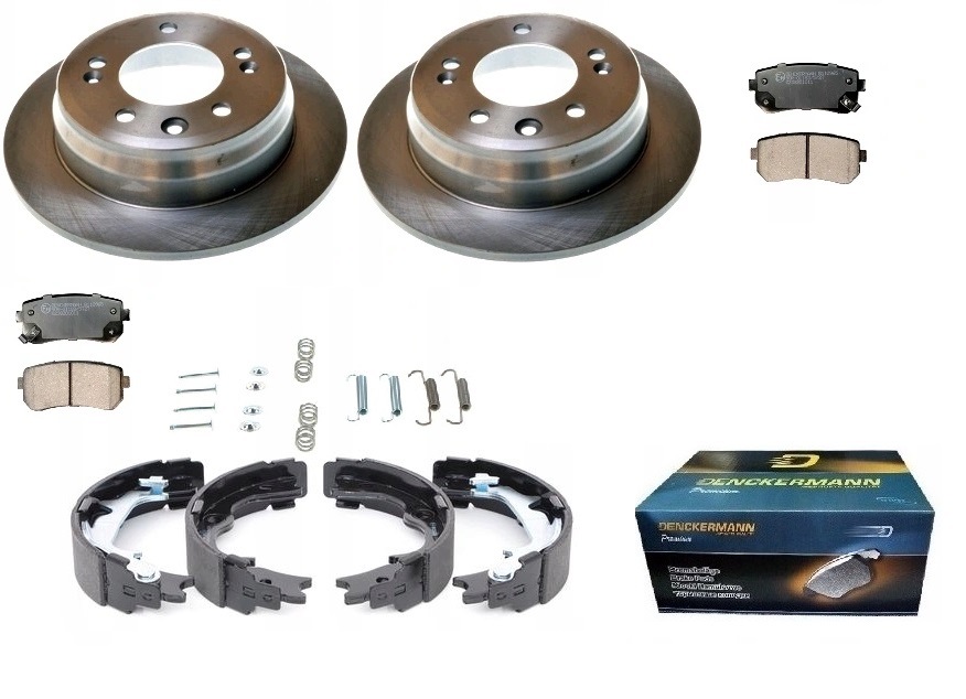 kotouče čelisti Hyundai IX35 Kia Sportage IV 2010-2015 4WD Zadní 284 mm