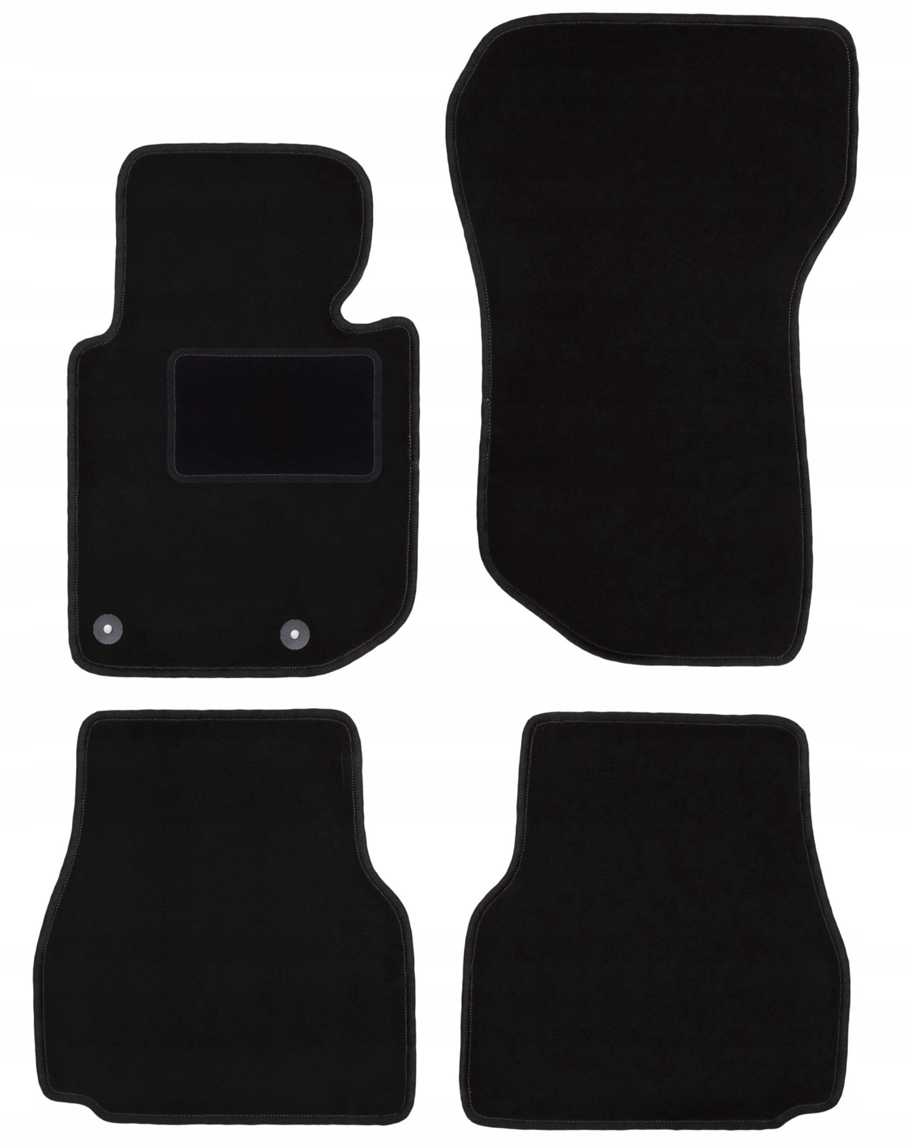 Autokoberce velurové pro: Bmw 3 E36 kabriolet (1993-2001)