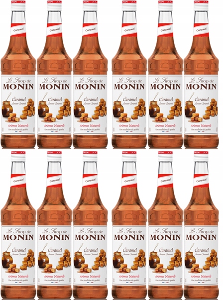 12x Syrop karmelowy karmel Monin Caramel gratis*